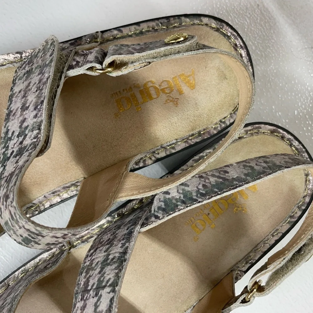 Alegria sandals size 40